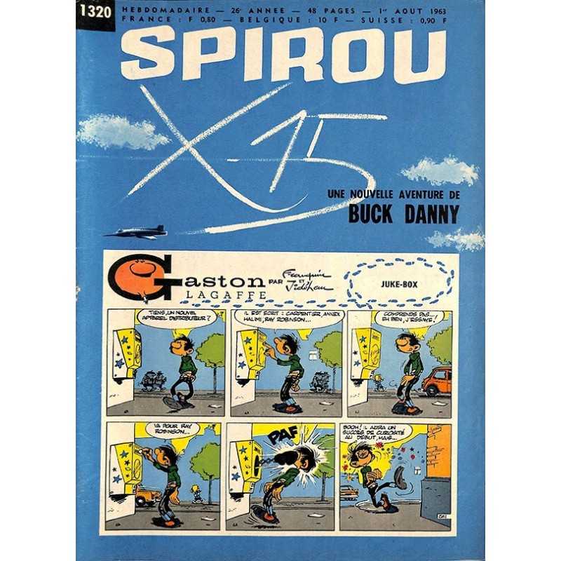 ABAO Bandes dessinées Spirou 1963/08/01 n°1320 (avec le mini-récit)