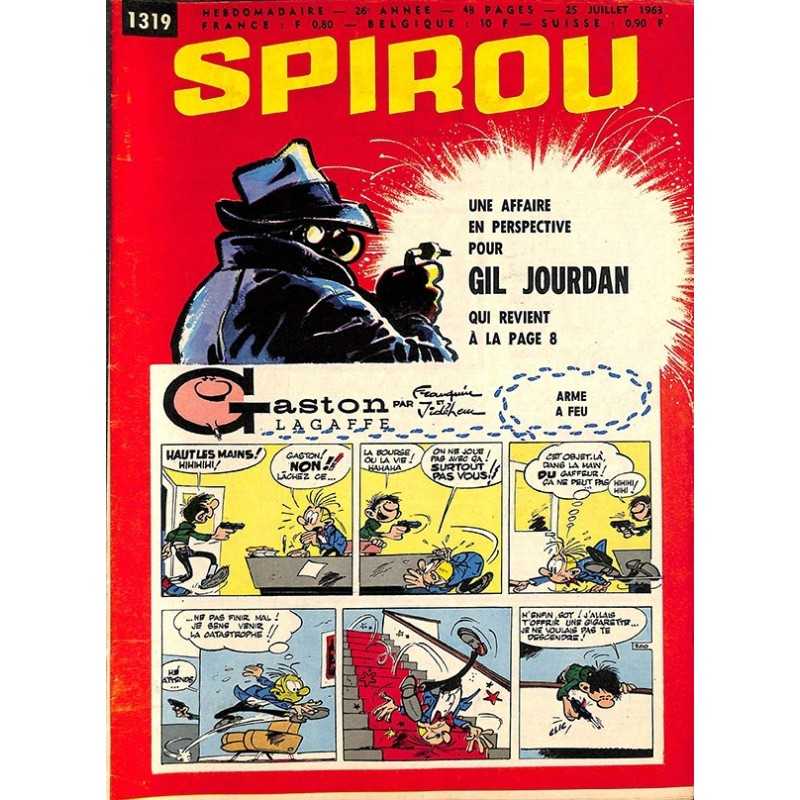 ABAO Bandes dessinées Spirou 1963/07/25 n°1319 (avec le mini-récit)