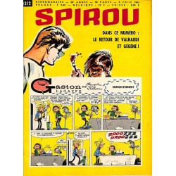ABAO Bandes dessinées Spirou 1963/06/06 n°1312 (avec le mini-récit)