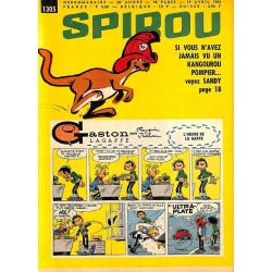 ABAO Bandes dessinées Spirou 1963/04/18 n°1305 (avec le mini-récit)