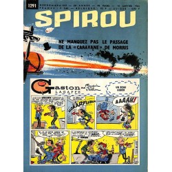 ABAO Bandes dessinées Spirou 1963/01/10 n°1291 (avec le mini-récit)
