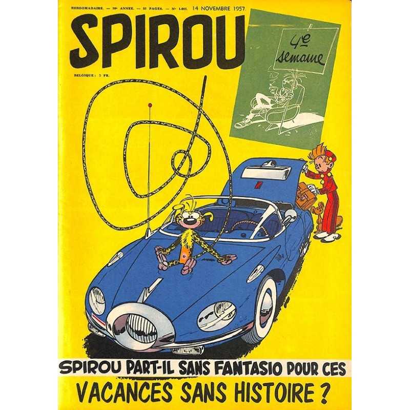 ABAO Bandes dessinées Spirou 1957/11/14 n°1022