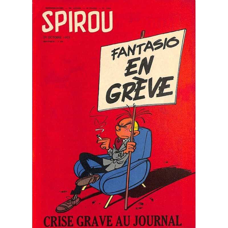 ABAO Bandes dessinées Spirou 1957/10/24 n°1019