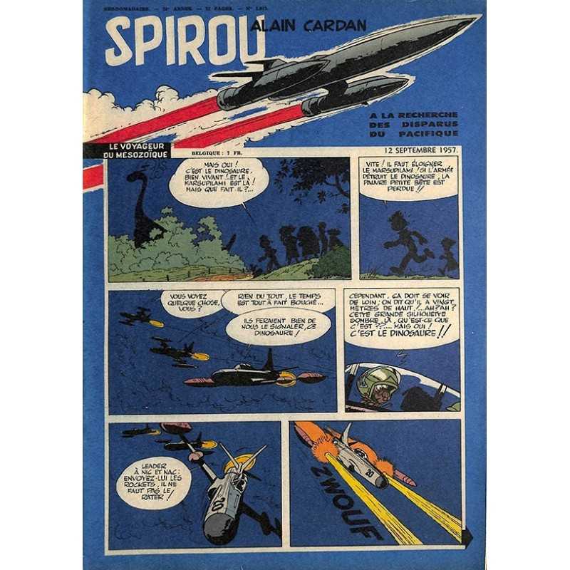 ABAO Bandes dessinées Spirou 1957/09/12 n°1013