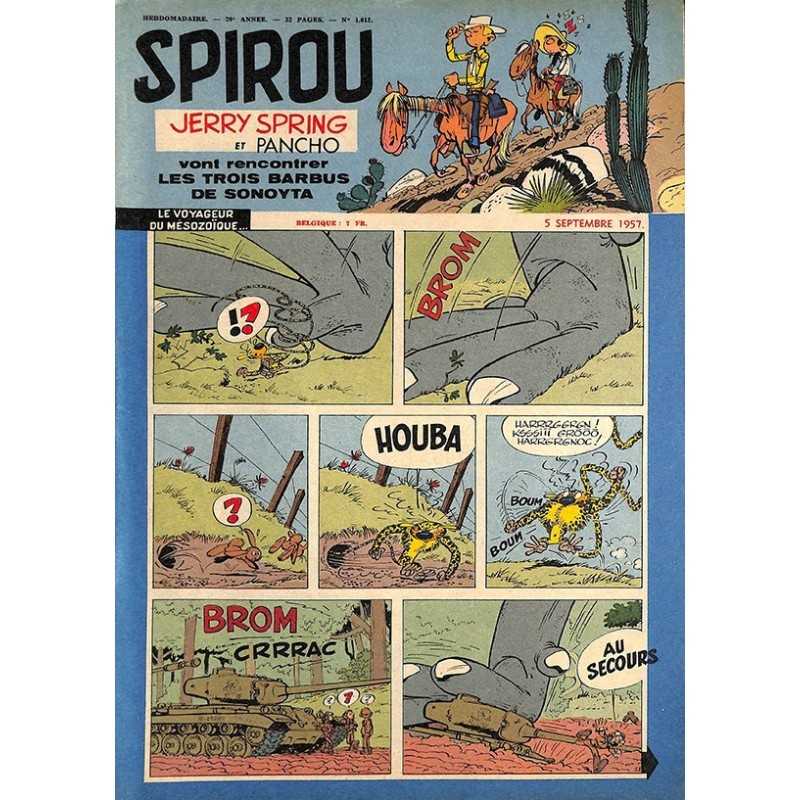 ABAO Bandes dessinées Spirou 1957/09/05 n°1012