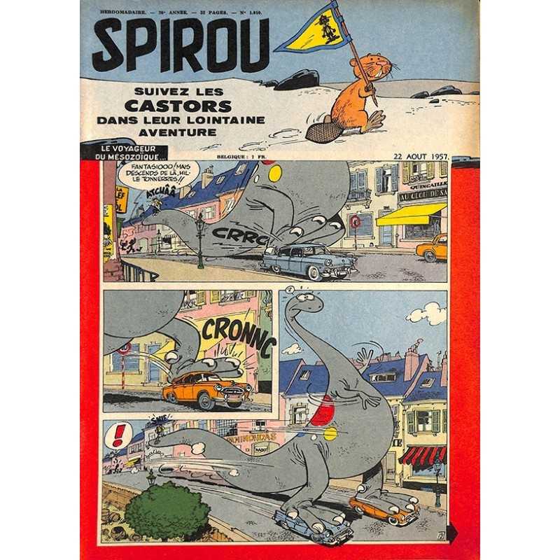 ABAO Bandes dessinées Spirou 1957/08/22 n°1010