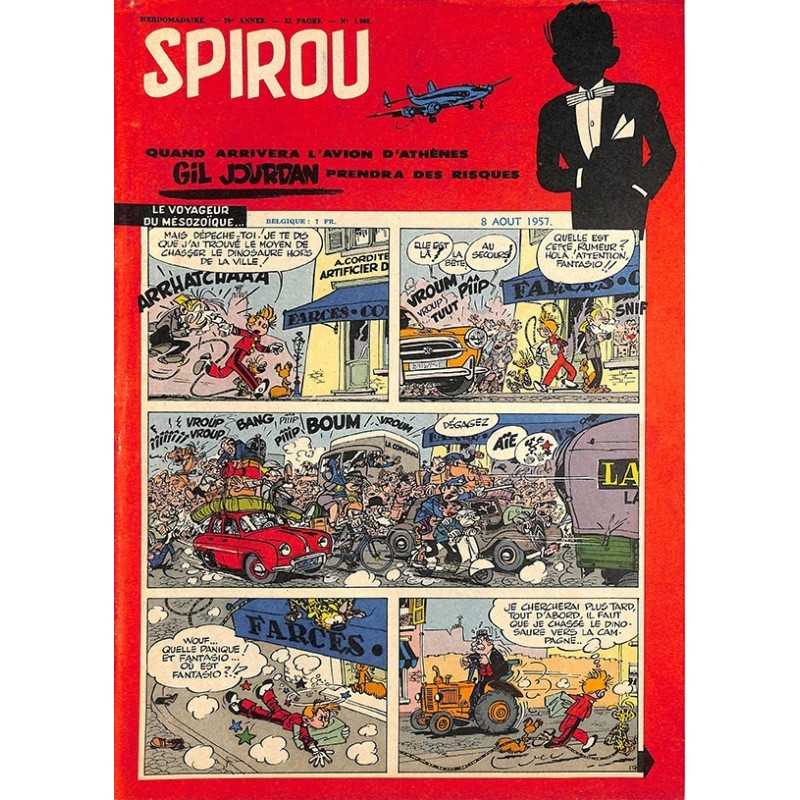 ABAO Bandes dessinées Spirou 1957/08/08 n°1008