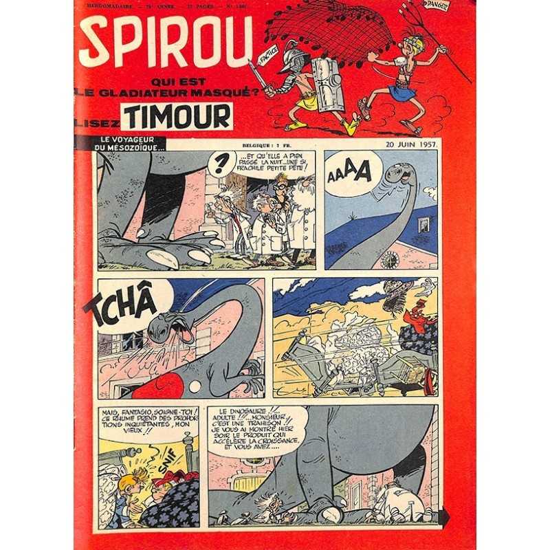 ABAO Bandes dessinées Spirou 1957/06/20 n°1001