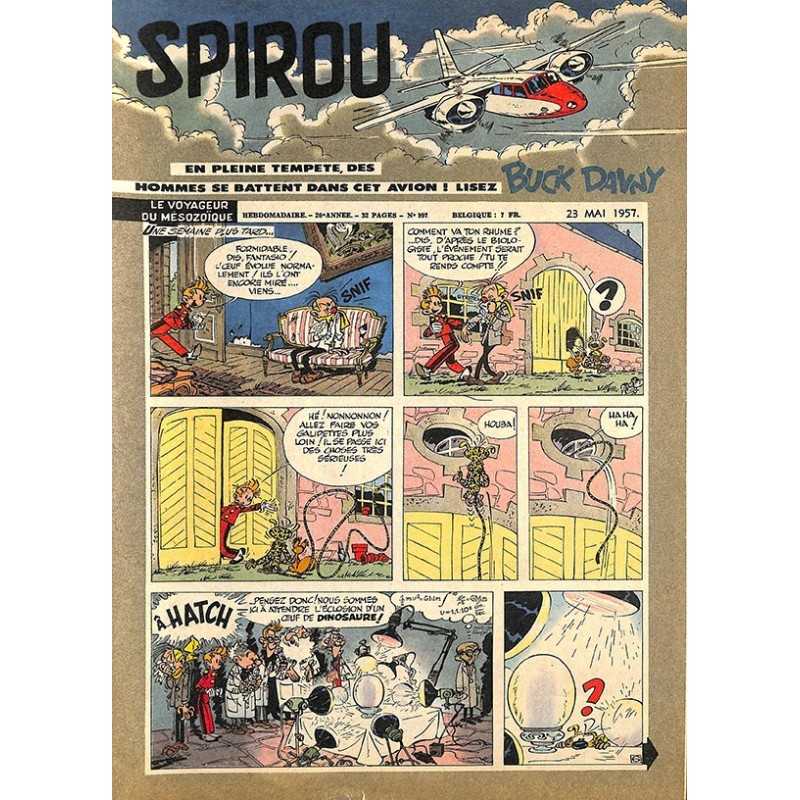 ABAO Bandes dessinées Spirou 1957/05/23 n°997