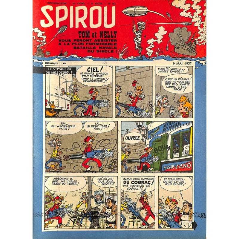 ABAO Bandes dessinées Spirou 1957/05/09 n°995