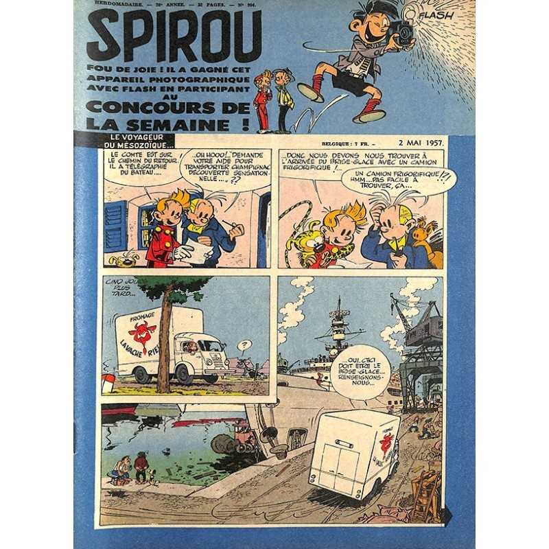 ABAO Bandes dessinées Spirou 1957/05/02 n°994