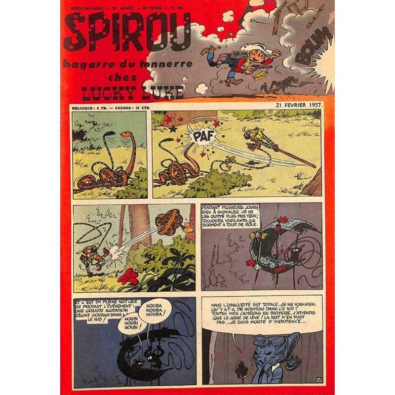 ABAO Bandes dessinées Spirou 1957/02/21 n°984