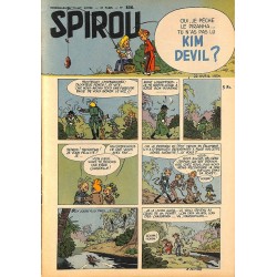 ABAO Bandes dessinées Spirou 1954/04/22 n°836