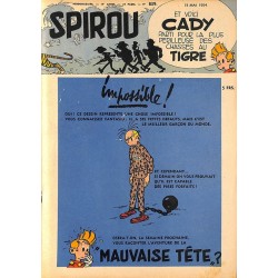 ABAO Bandes dessinées Spirou 1954/05/13 n°839