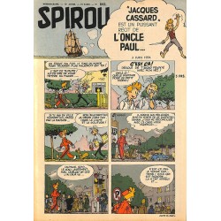 ABAO Bandes dessinées Spirou 1954/06/03 n°842