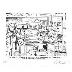 ABAO Bandes dessinées Hommage à Maurice Tillieux. Portfolio TL n° et s.