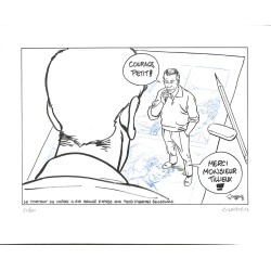 ABAO Bandes dessinées Hommage à Maurice Tillieux. Portfolio TL n° et s.