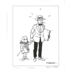 ABAO Bandes dessinées Hommage à Maurice Tillieux. Portfolio TL n° et s.