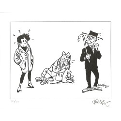 ABAO Bandes dessinées Hommage à Maurice Tillieux. Portfolio TL n° et s.