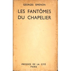 ABAO Grands papiers Simenon (Georges) - Les Fantômes du chapelier. EO num. / 200.