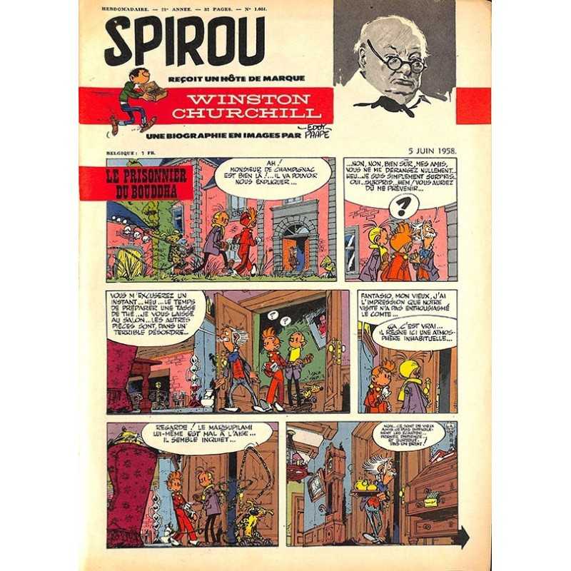 ABAO Bandes dessinées Spirou 1958/06/05 n°1051