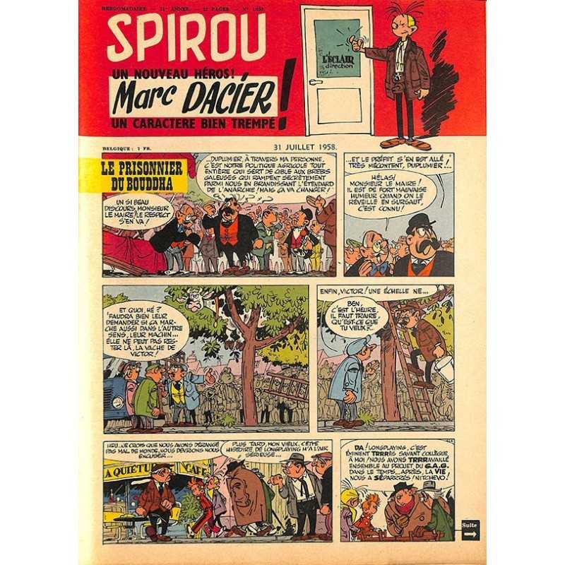 ABAO Bandes dessinées Spirou 1958/07/31 n°1059