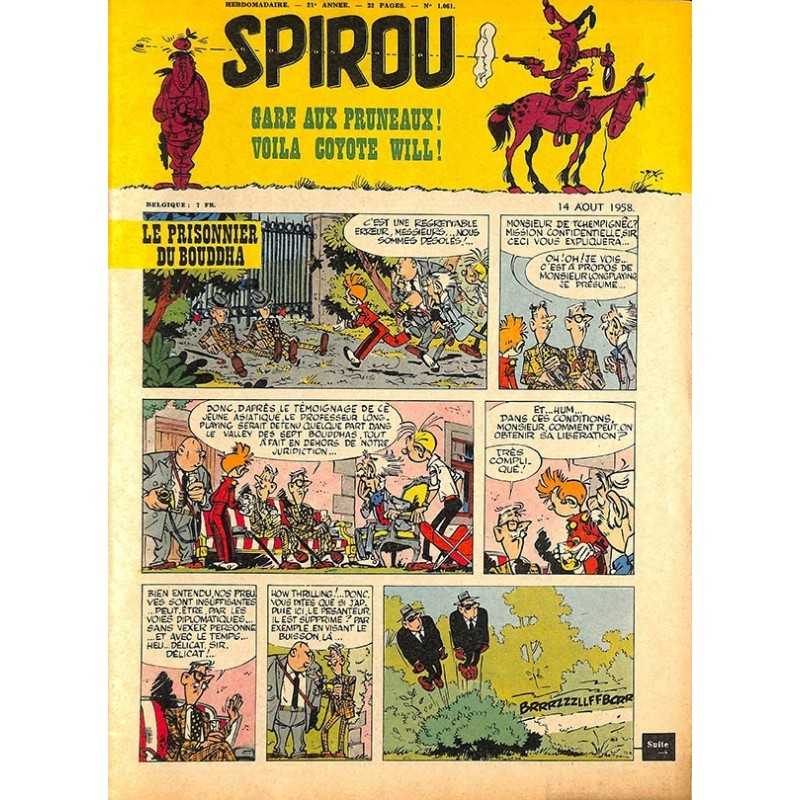 ABAO Bandes dessinées Spirou 1958/08/14 n°1061