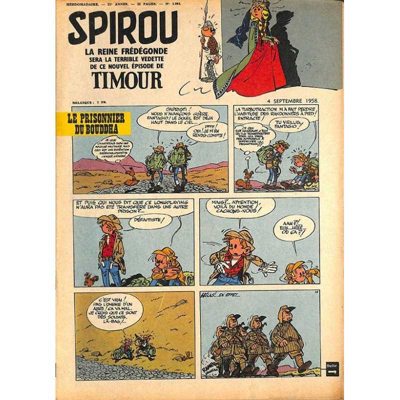 ABAO Bandes dessinées Spirou 1958/09/04 n°1064