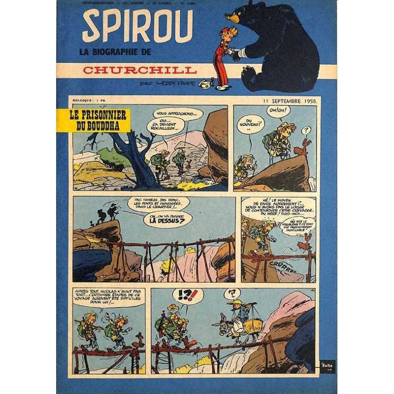 ABAO Bandes dessinées Spirou 1958/09/11 n°1065