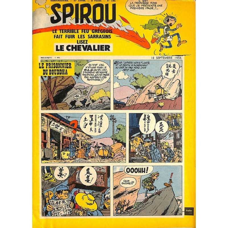 ABAO Bandes dessinées Spirou 1958/09/18 n°1066
