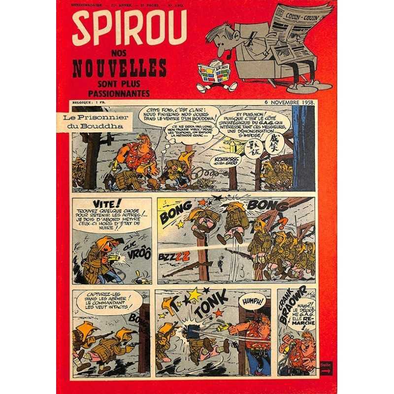 ABAO Bandes dessinées Spirou 1958/11/06 n°1073