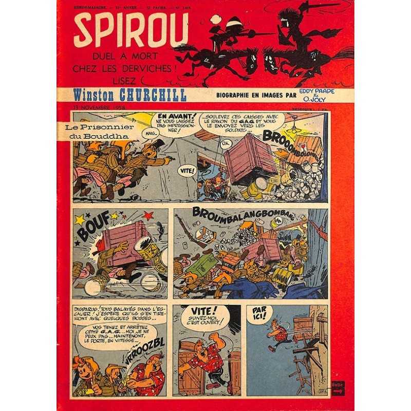 ABAO Bandes dessinées Spirou 1958/11/13 n°1074