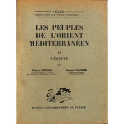 ABAO 1900- Les Peuples de l'Orient méditerranéen. 2 tomes.
