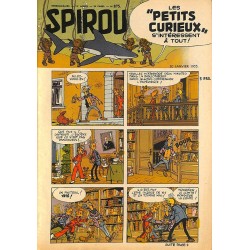 ABAO Bandes dessinées Spirou 1955/01/20 n°875
