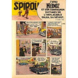 ABAO Bandes dessinées Spirou 1955/03/17 n°883