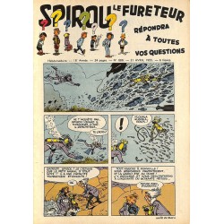 ABAO Bandes dessinées Spirou 1955/04/21 n°888