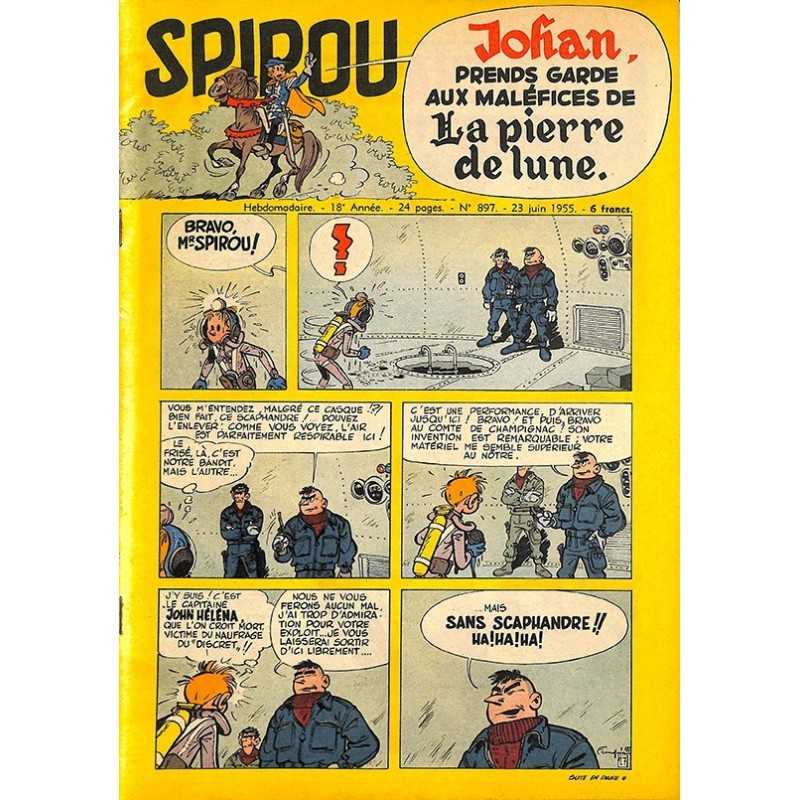 ABAO Bandes dessinées Spirou 1955/06/23 n°897