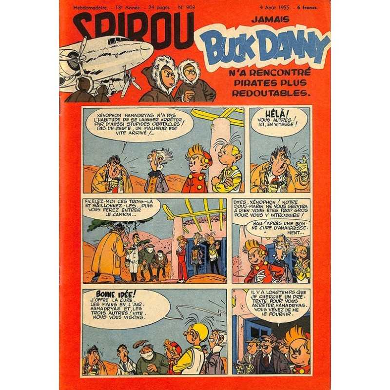 ABAO Bandes dessinées Spirou 1955/08/04 n°903