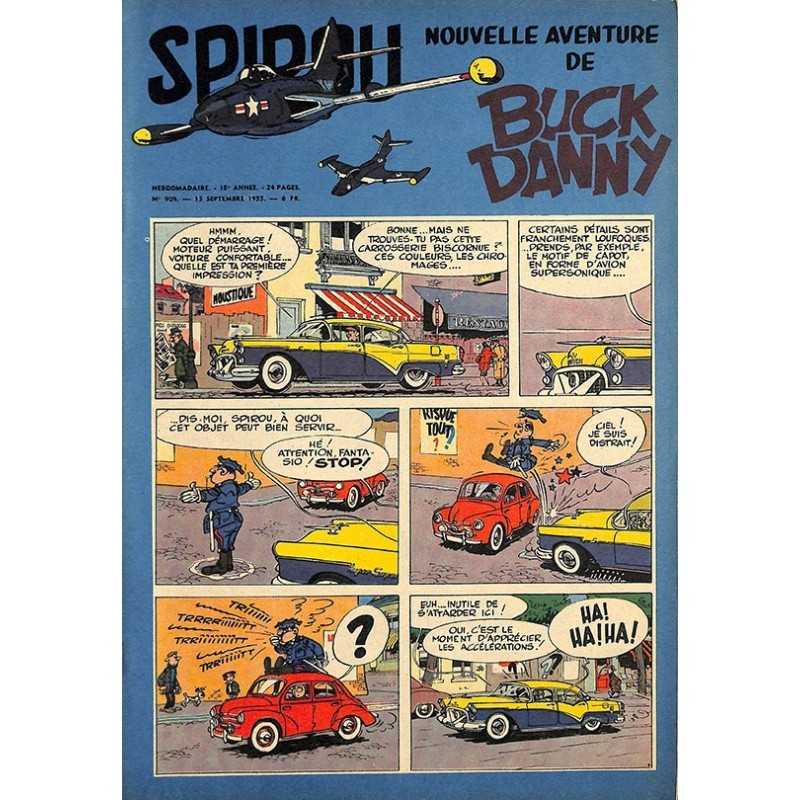 ABAO Bandes dessinées Spirou 1955/09/15 n°909