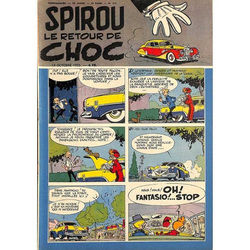 ABAO Bandes dessinées Spirou 1955/10/13 n°913