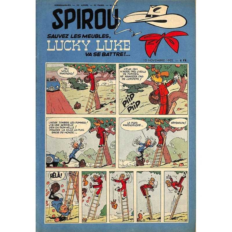 ABAO Bandes dessinées Spirou 1955/11/10 n°917