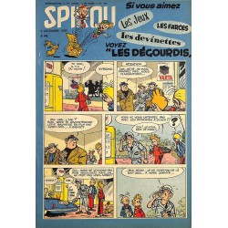ABAO Bandes dessinées Spirou 1955/12/08 n°921