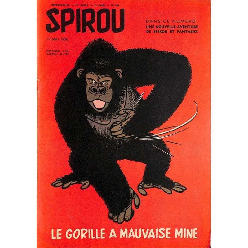 ABAO Bandes dessinées Spirou 1956/05/17 n°944