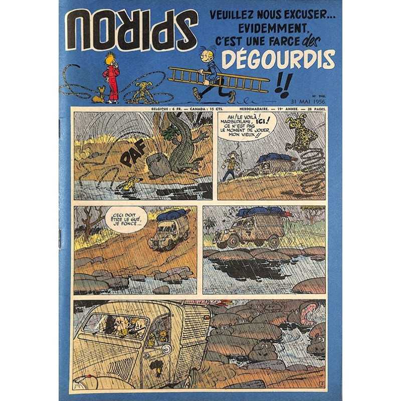 ABAO Bandes dessinées Spirou 1956/05/31 n°946
