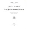 ABAO 1900- Alcott (Louisa M.) - Les Quatre soeurs Marsch.