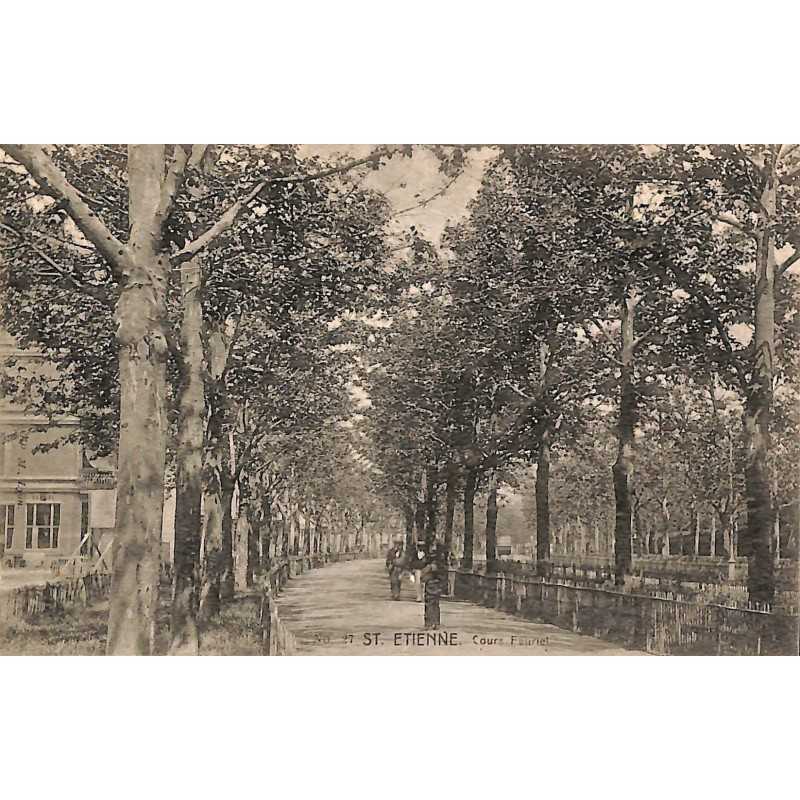 ABAO 42 - Loire [42] Saint-Etienne - Cours Fauriel.