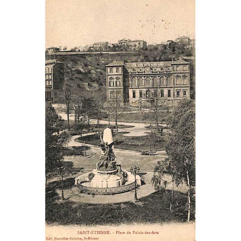 ABAO 42 - Loire [42] Saint-Etienne - Place du Palais-des-Arts.