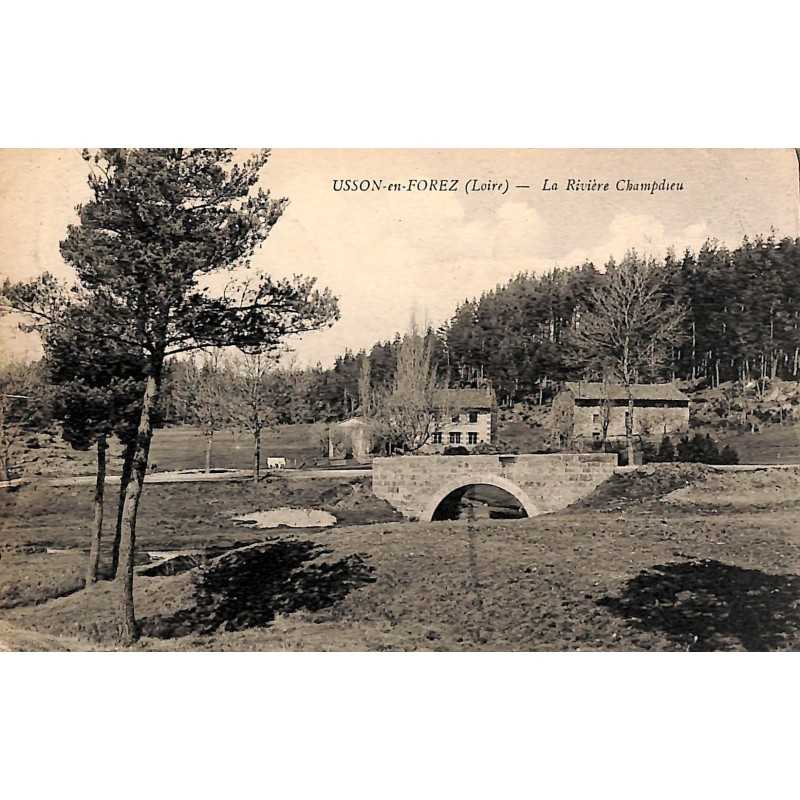 ABAO 42 - Loire [42] Usson-en-Forez - La Rivière Champdieu.