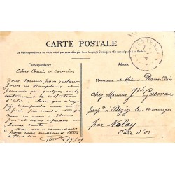 ABAO 38 - Isère [38] Grenoble - Les Quais et la Chaîne des Alpes.