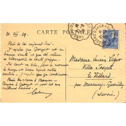 ABAO 38 - Isère [38] Saint-Antoine - Vue générale du Bourg et de l'Abbaye.